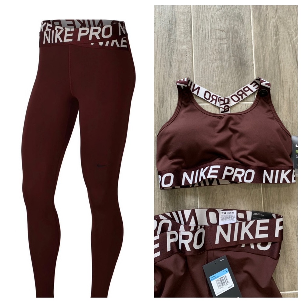NIKE PRO FIT TOP AND BOTTOM SET NWT